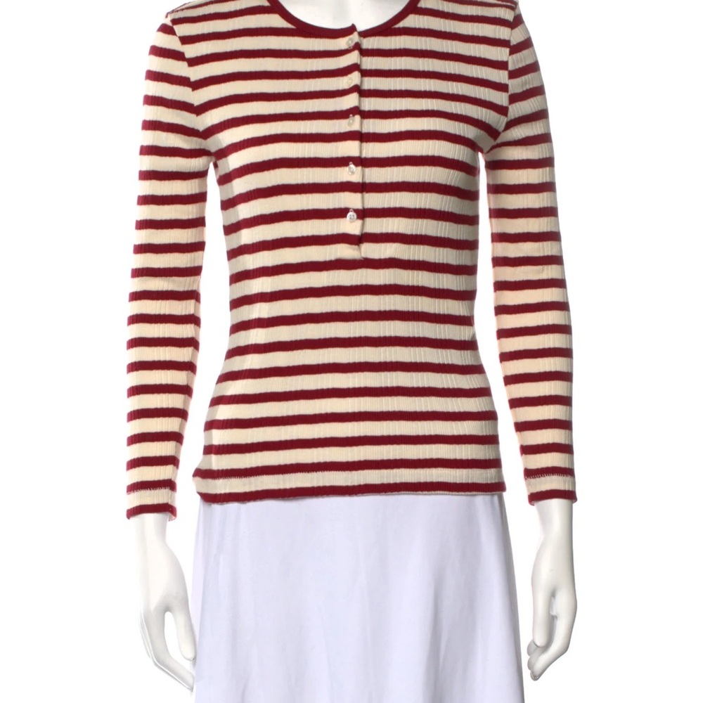 Doen Paola Stripe Long Sleeve Tee (L) - Picture 2 of 5